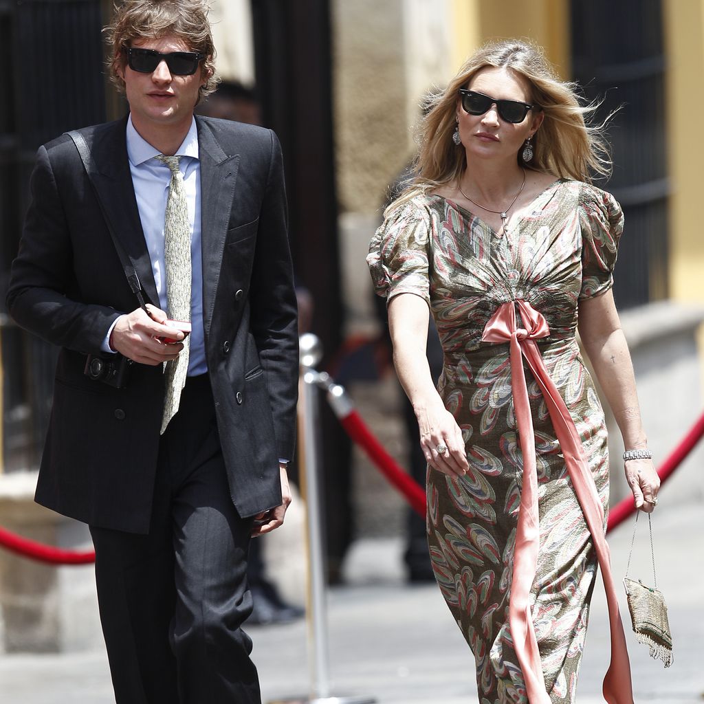 Nikolai von Bismarck und Kate Moss in Lima im März 2018