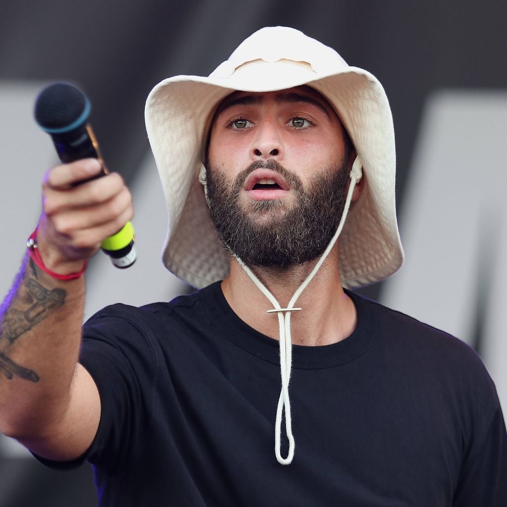 Nimo beim Rap Olymp 2021 im Freizeit- und Erholungspark Lübars in Berlin