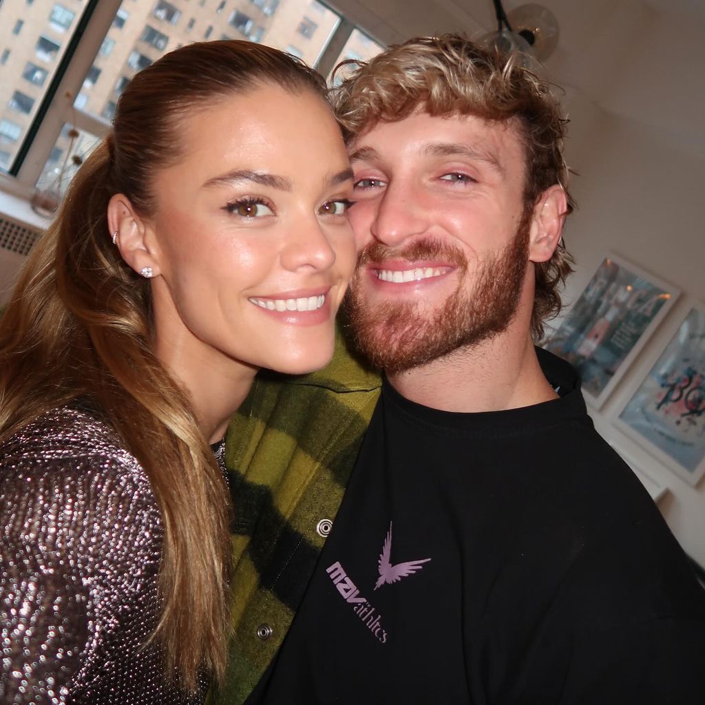 Nina Agdal und Logan Paul, Januar 2024