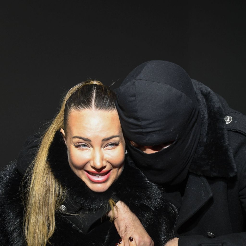 Nina Anhan und Aykut Anhan alias Haftbefehl beim Special Screening von "Babo – Die Haftbefehl Story"