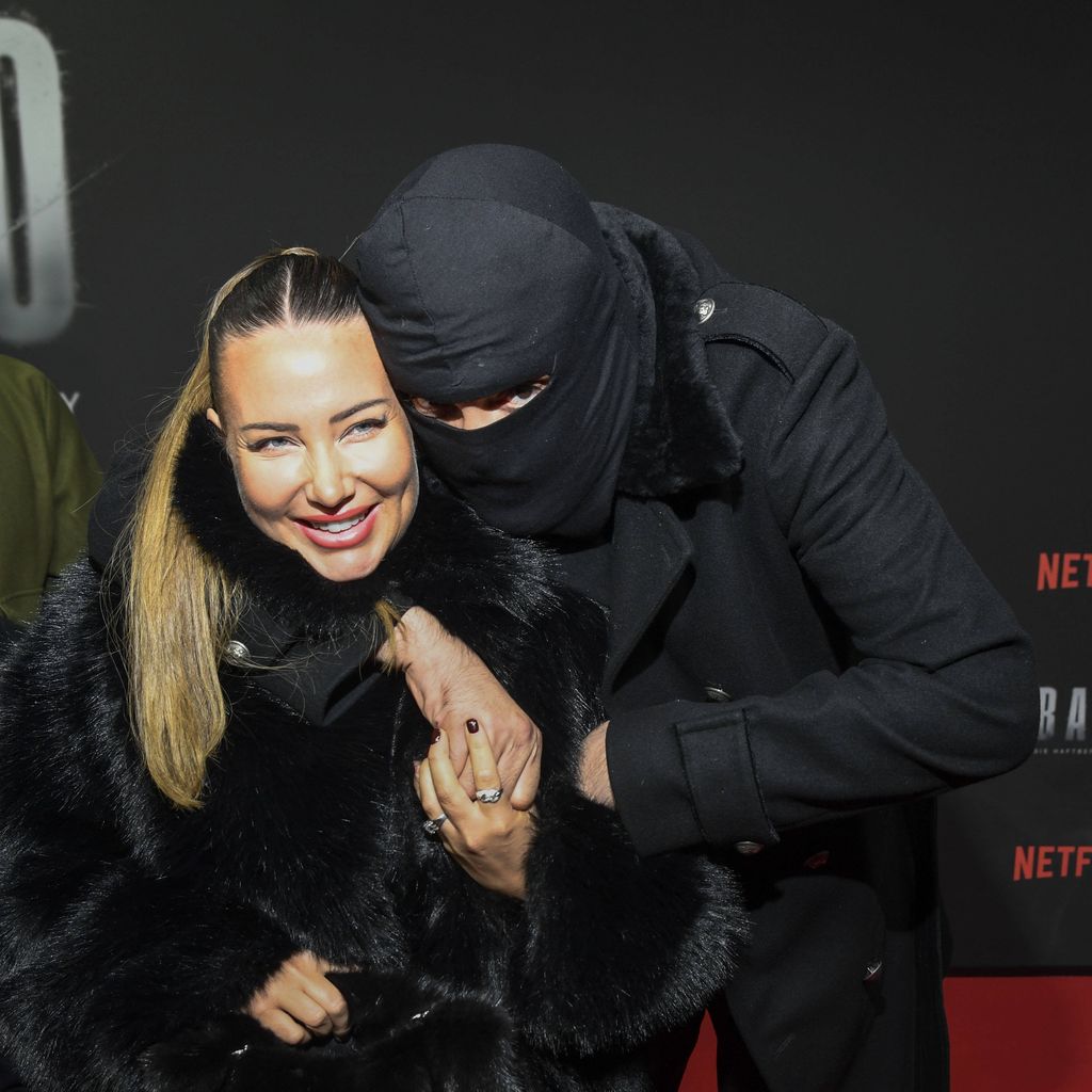 Nina Anhan und Aykut Anhan (Haftbefehl) beim Special Screening von "Babo – Die Haftbefehl Story" 2025