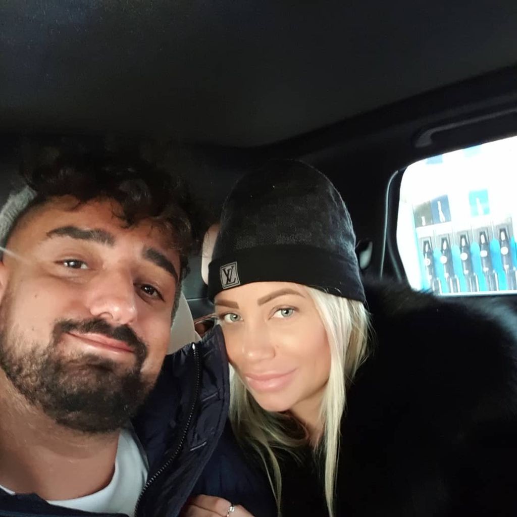 Nina Anhan und Haftbefehl im Jahr 2018