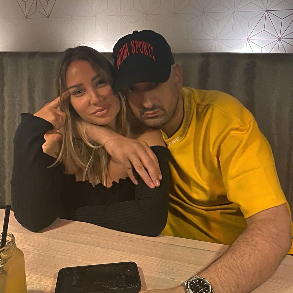 Nina Anhan und Haftbefehl im September 2020