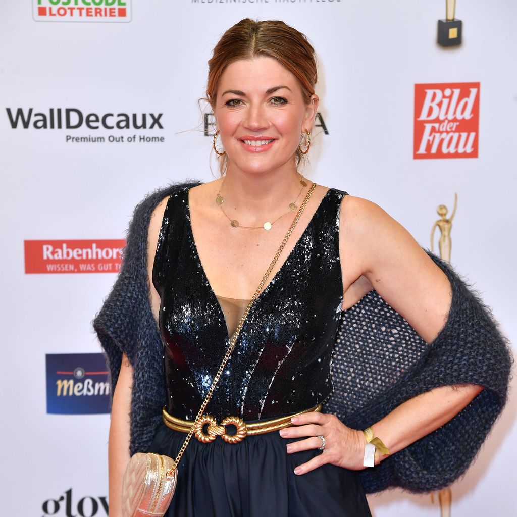 Nina Bott bei der Verleihung der GOLDENE BILD der FRAU im Stage Theater im Hafen Hamburg, 19.11.2025