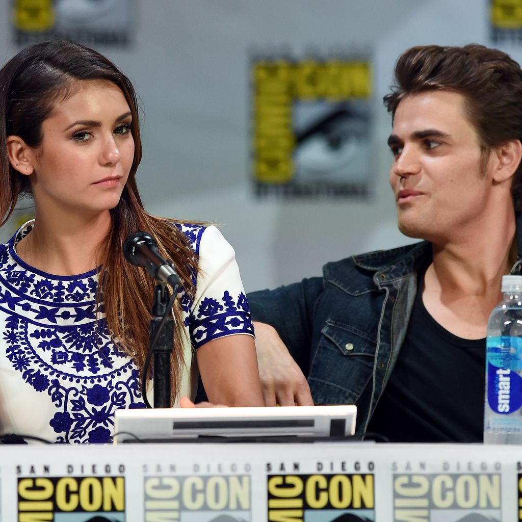 Nina Dobrev und Paul Wesley auf der Comic-Con International in San Diego, 2014
