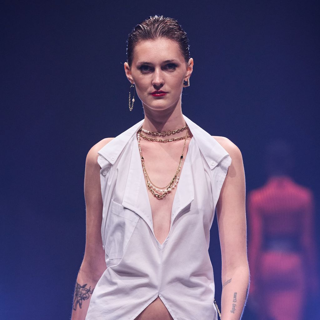Nina Kablitz bei der Kilian Kerner Fashion Show, Berlin 2023