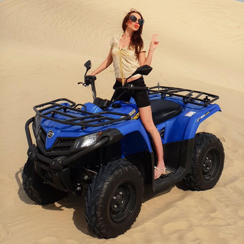 Nina Kristin in Katar