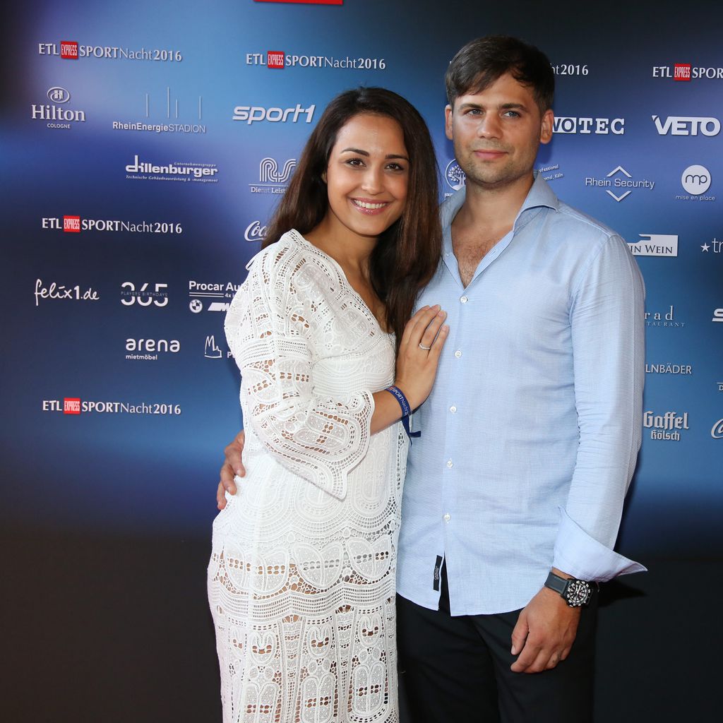 Nina Moghaddam und ihr Freund Dominik im August 2016