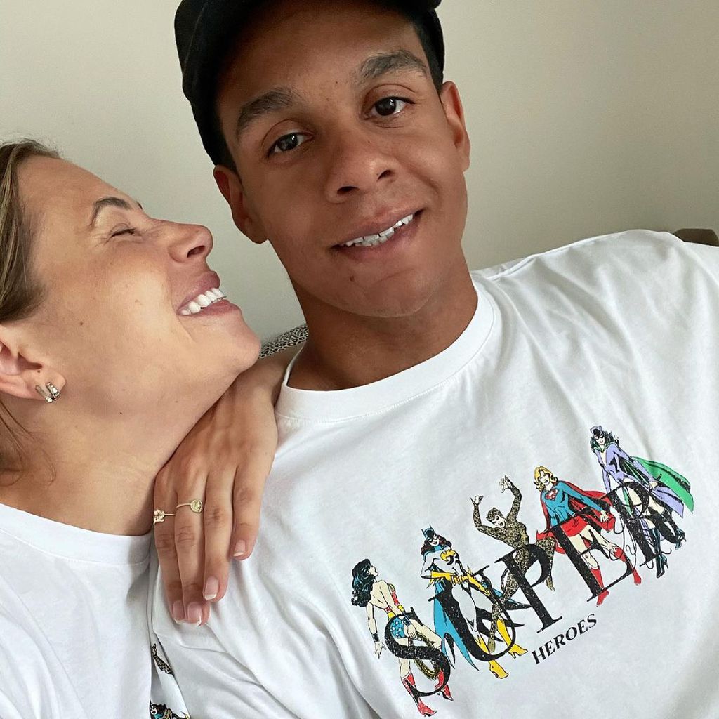 Nina Noel und ihr Freund Tony im Juni 2021
