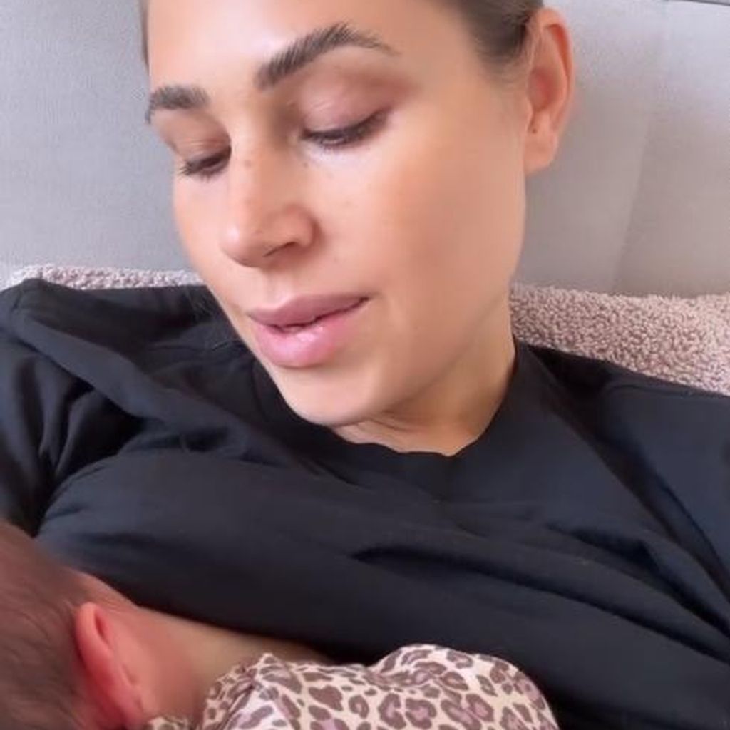 Nina Noel mit ihrer Tochter, Oktober 2023