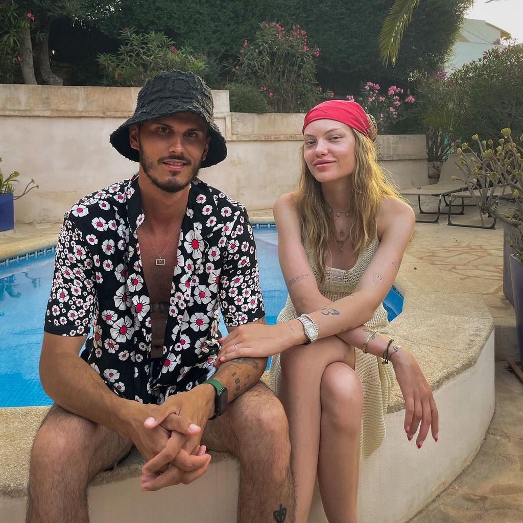 Nino Sifkovits und Cheyenne Ochsenknecht im Juli 2022 in Palma
