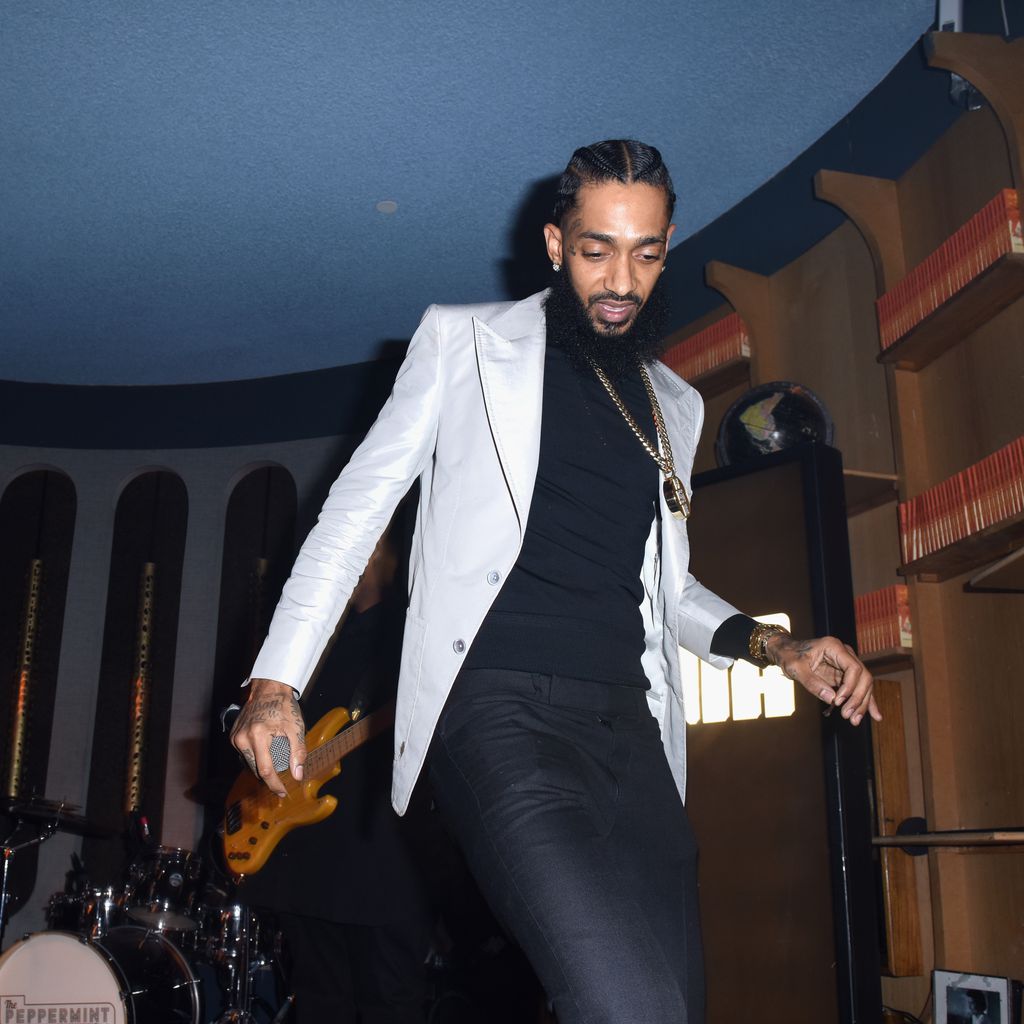 Nipsey Hussle bei der Grammy Nomination Party im Peppermint Club in Los Angeles