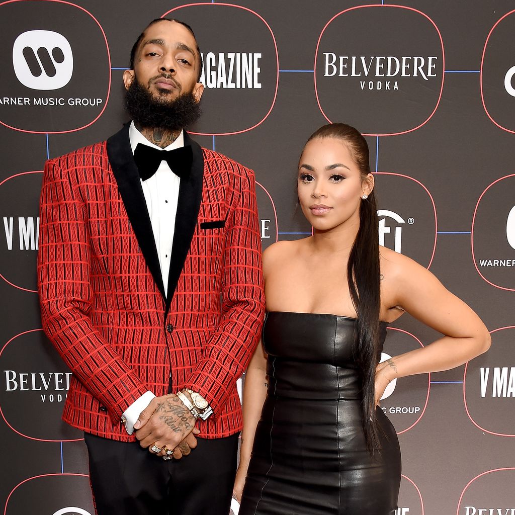 Nipsey Hussle und Lauren London bei einer Grammy-Party 2019