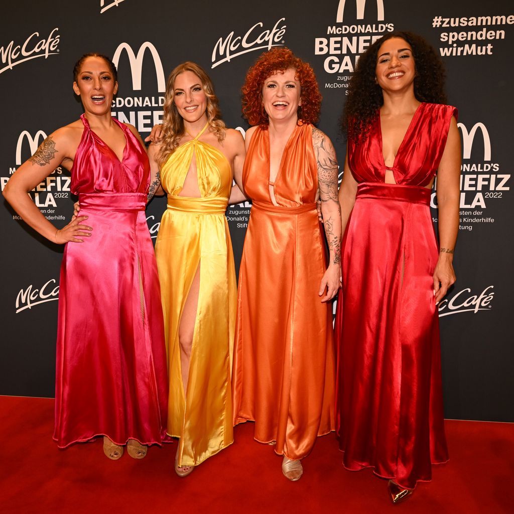 No Angels bei der McDonald's Benefiz Gala in München im Oktober 2022