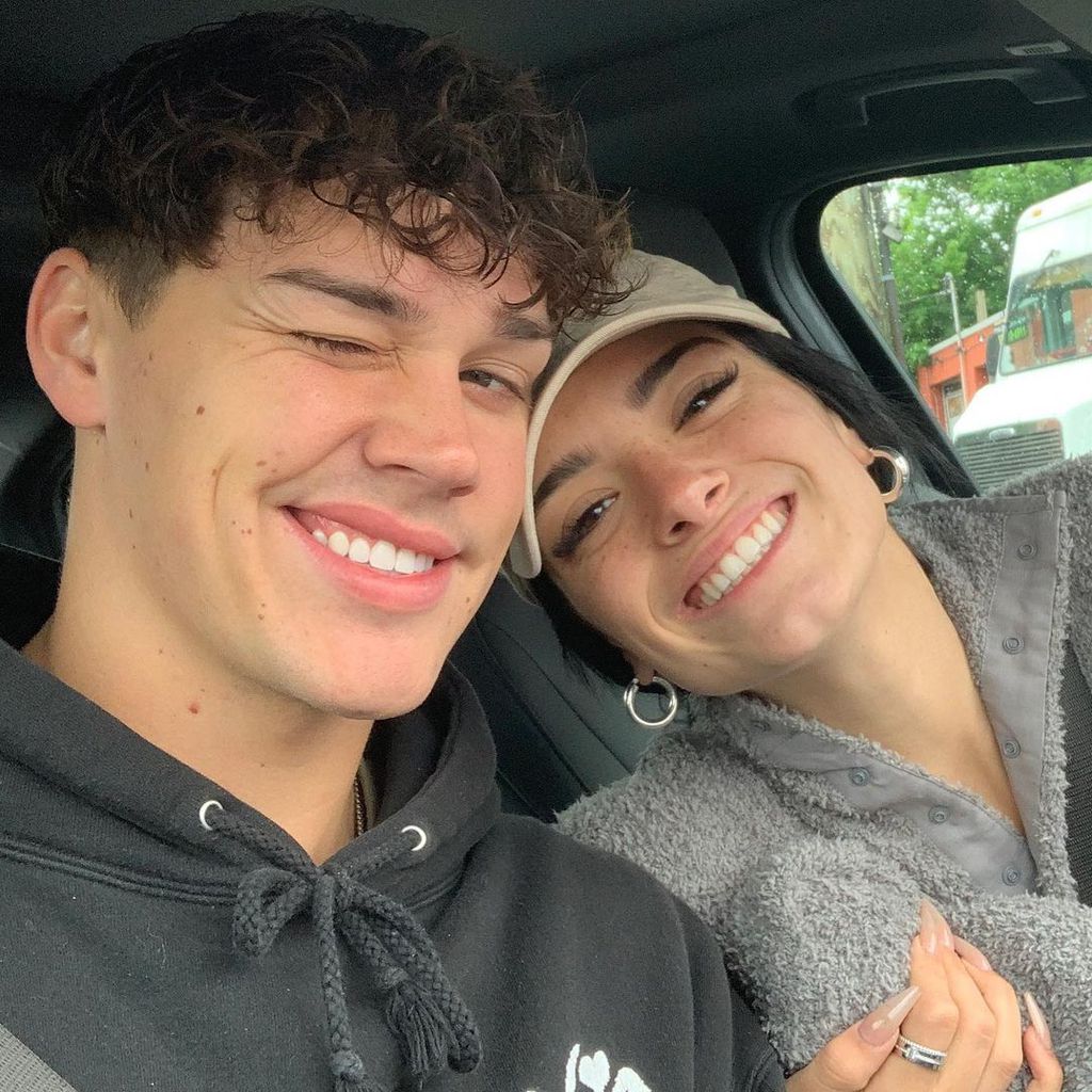 Noah Beck und Dixie D'Amelio, TikTok-Stars