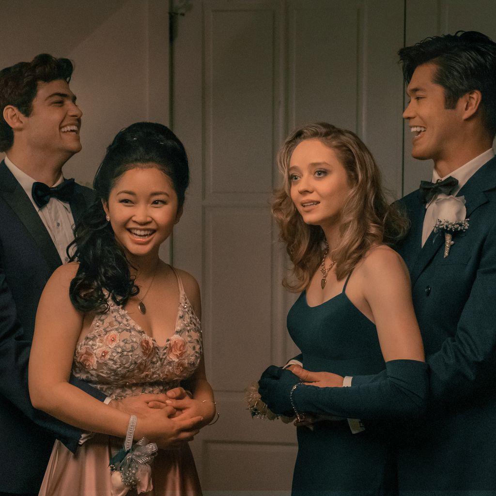 Noah Centineo, Lana Condor, Madeleine Arthur & Ross Butler in "To All the Boys: Always and Forever"