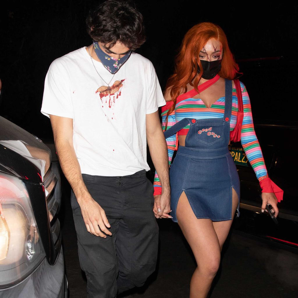 Noah Centineo und Anastasia Karanikolaou an Halloween 2020