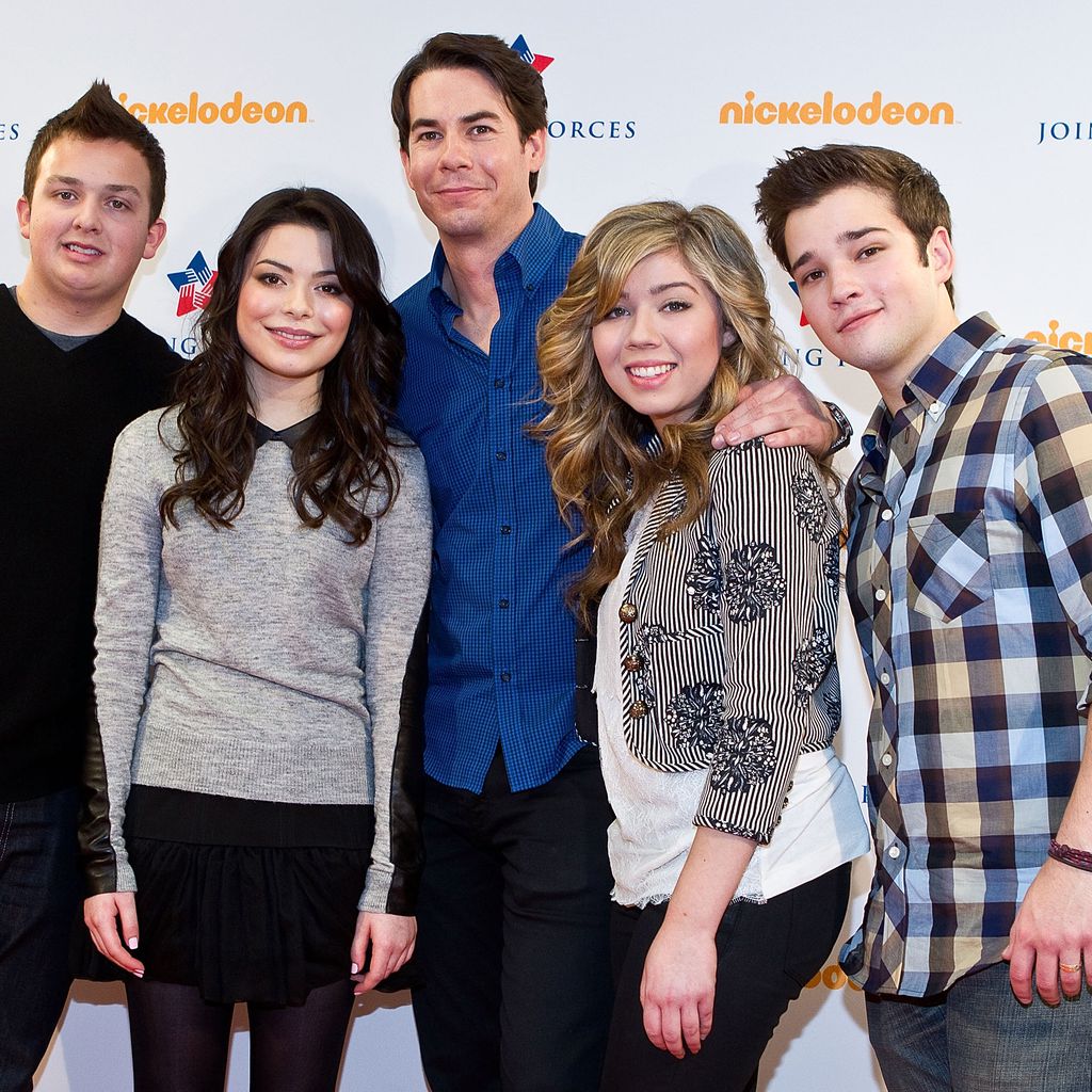 Noah Munck, Miranda Cosgrove, Jerry Trainor, Jennette McCurdy und Nathan Kress, 2012
