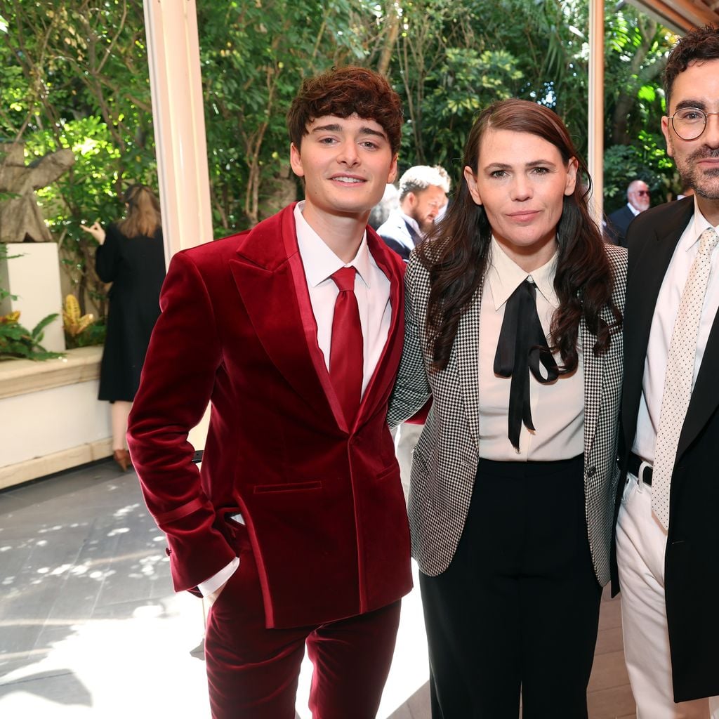 Noah Schnapp, Clea DuVall und Dan Levy bei der Critics Choice Celebration of LGBTQ+ Cinema & Television in Los Angeles