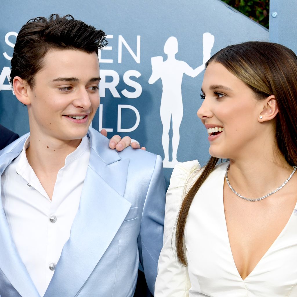 Noah Schnapp und Millie Bobby Brown, 2020