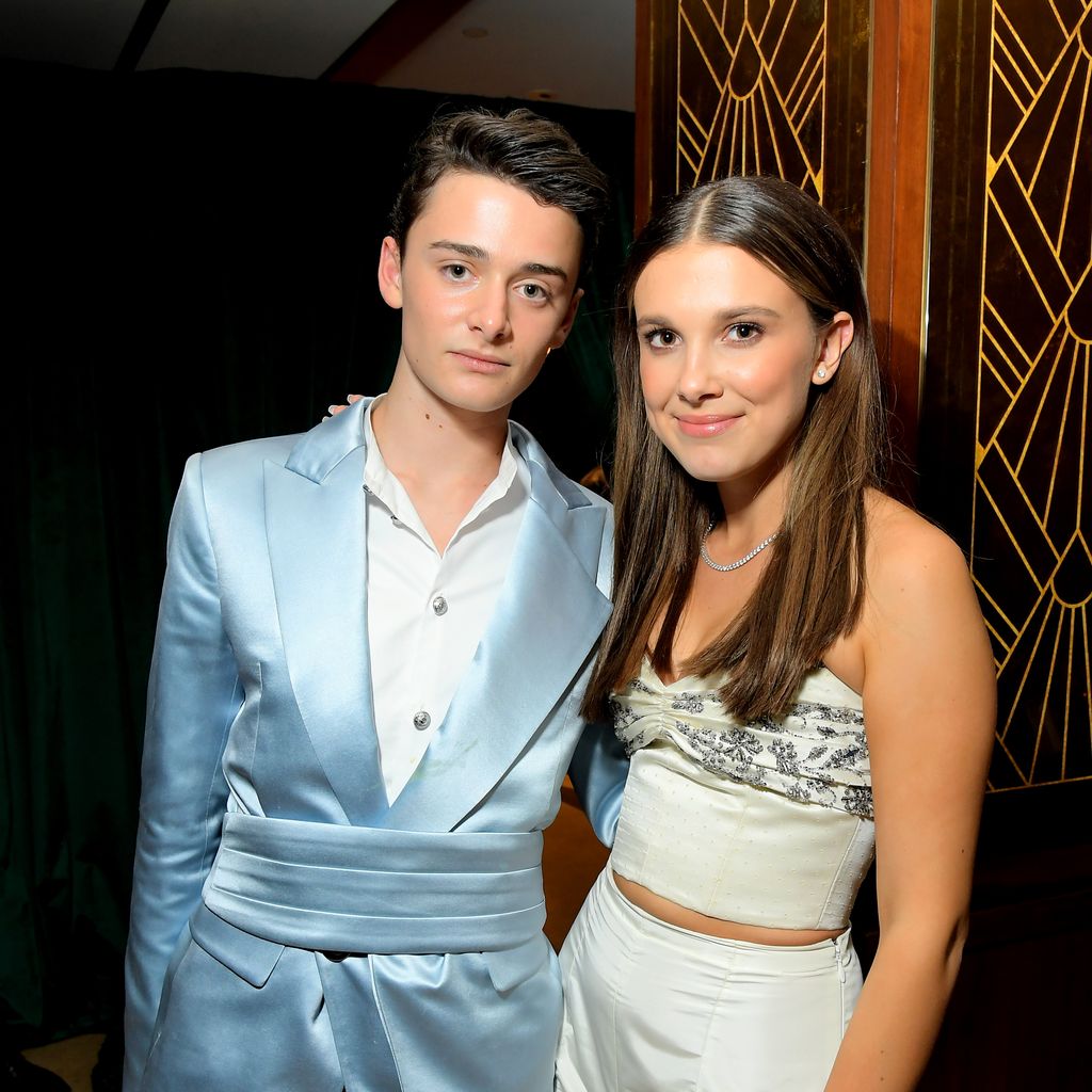 Noah Schnapp und Millie Bobby Brown