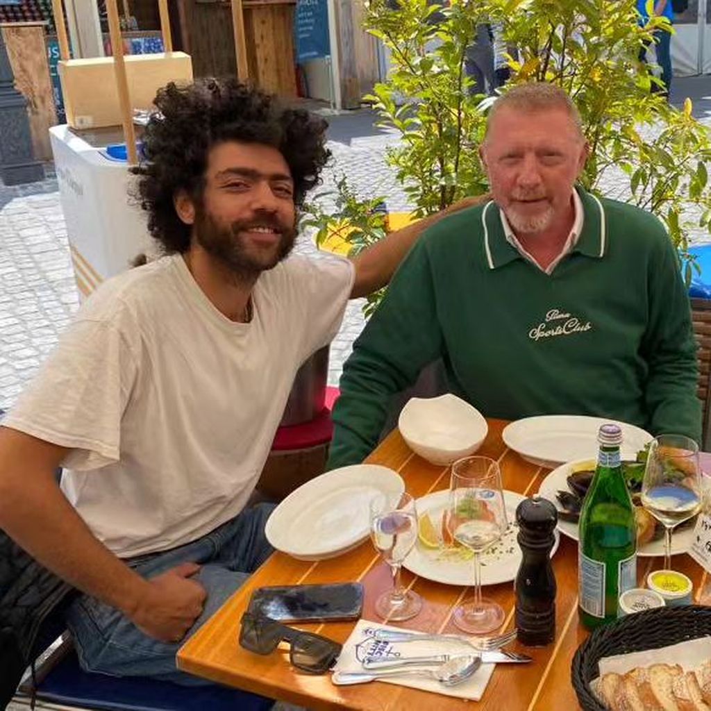 Noah und Boris Becker