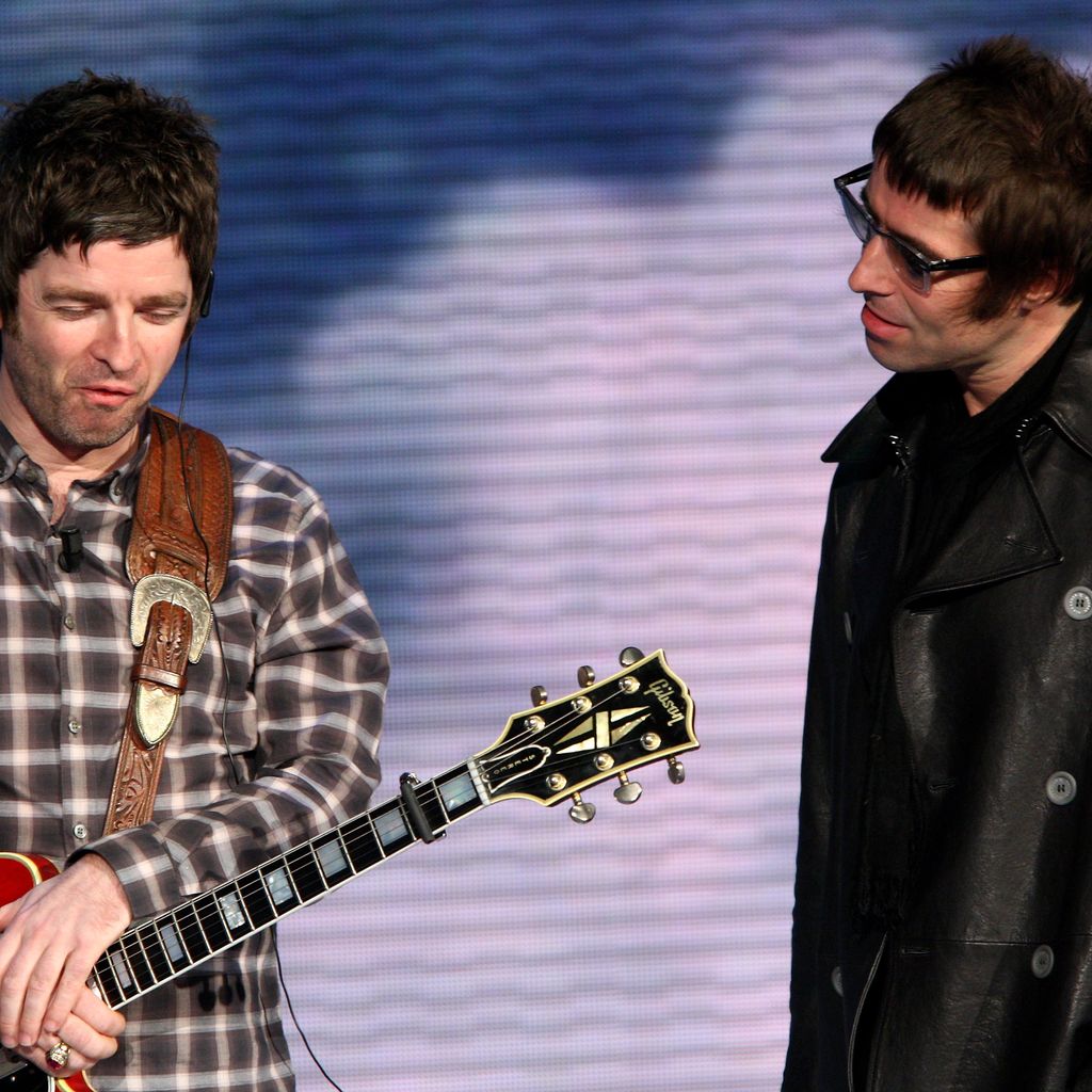 Noel und Liam Gallagher im November 2008