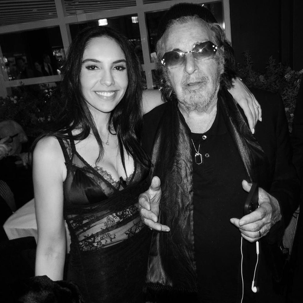 Noor Alfallah und Al Pacino, März 2026