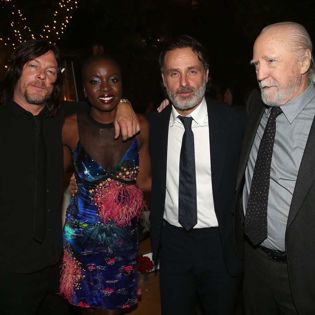 Norman Reedus, Danai Gurira, Andrew Lincoln und Scott Wilson
