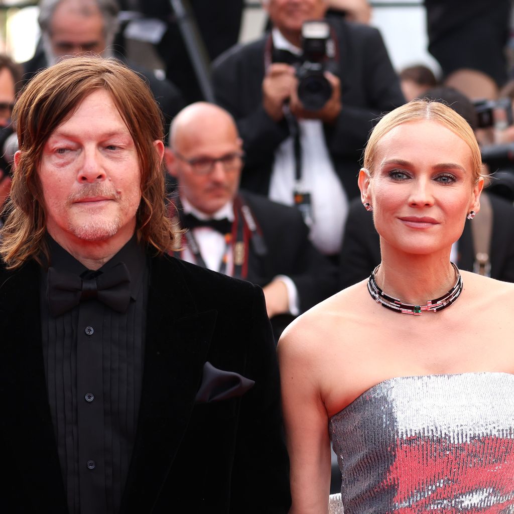 Norman Reedus und Diane Kruger bei den 75. Filmfestival in Cannes im Mai 2022