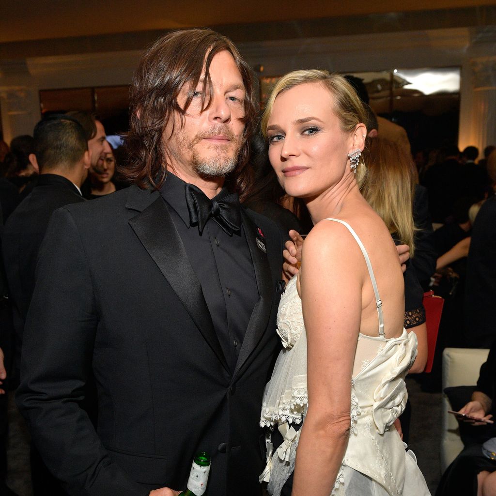 Norman Reedus und Diane Kruger im Jahr 2018