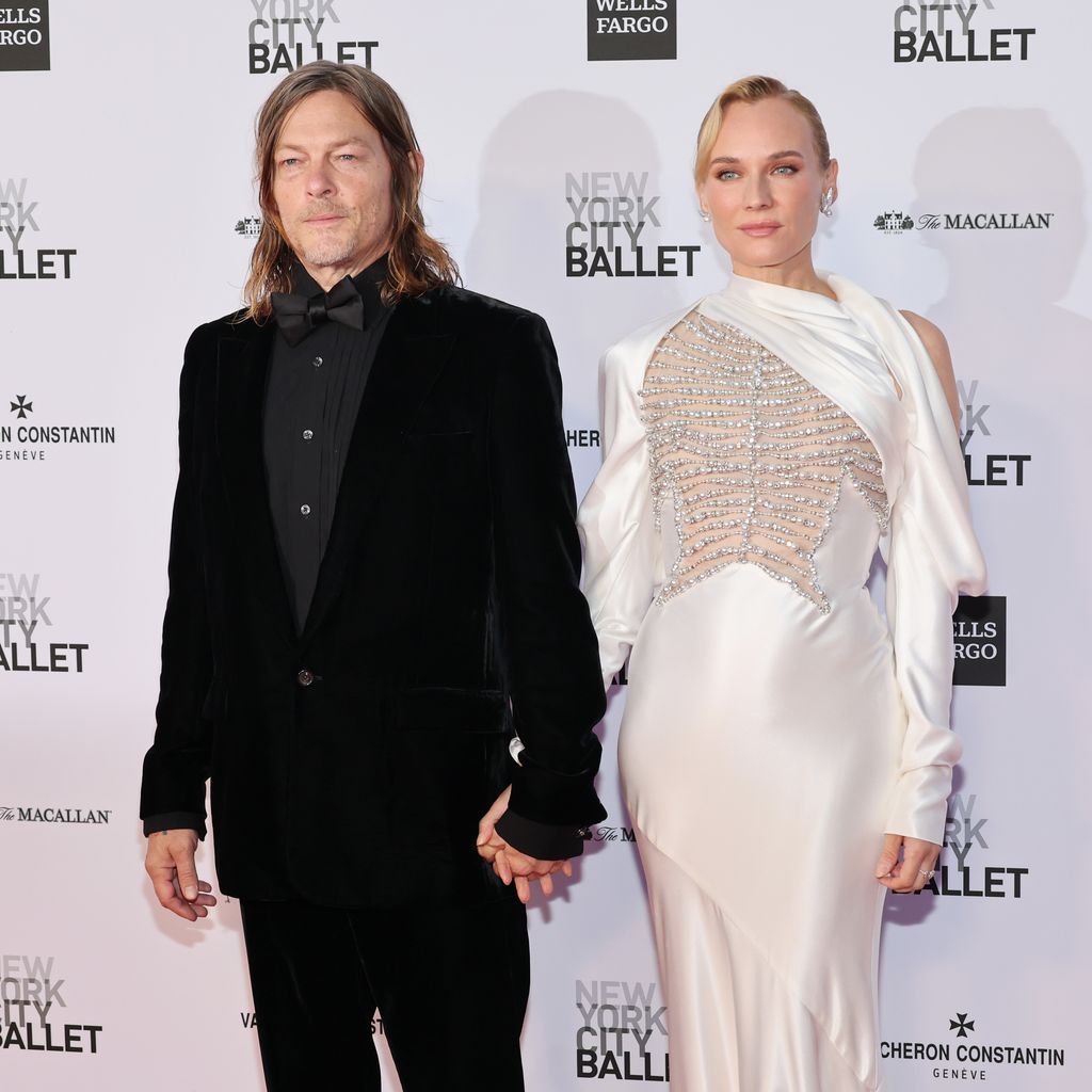 Norman Reedus und Diane Kruger im Oktober 2023