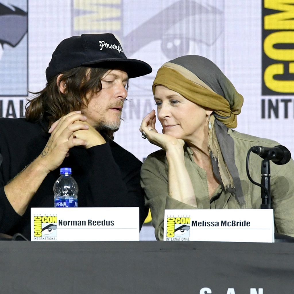 Norman Reedus und Melissa McBride bei der Comic-Con in San Diego, 2019