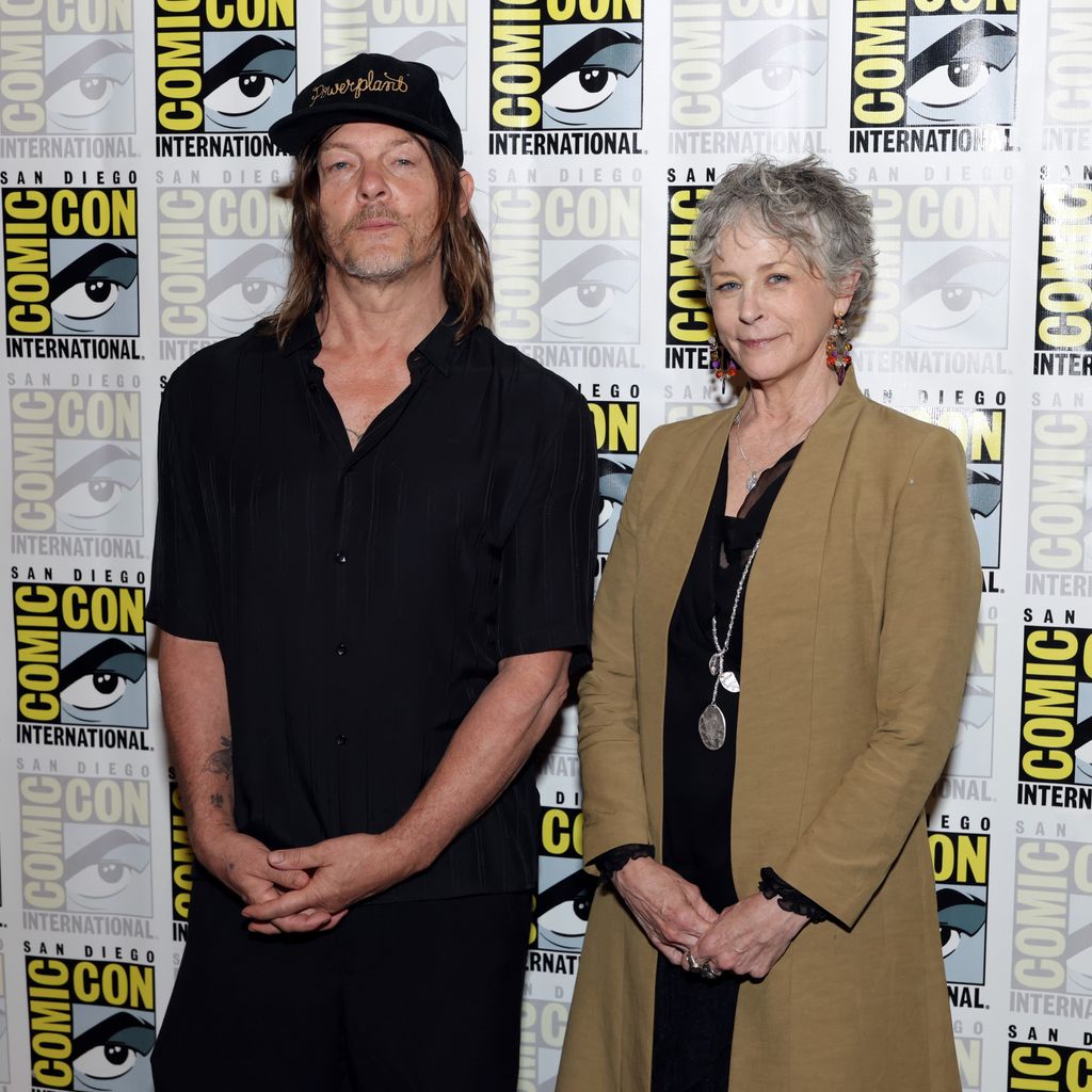 Norman Reedus und Melissa McBride, Juli 2025