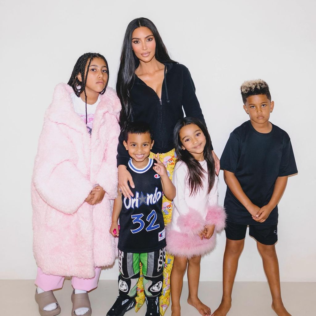 North, Kim Kardashian, Psalm, Chicago, Saint