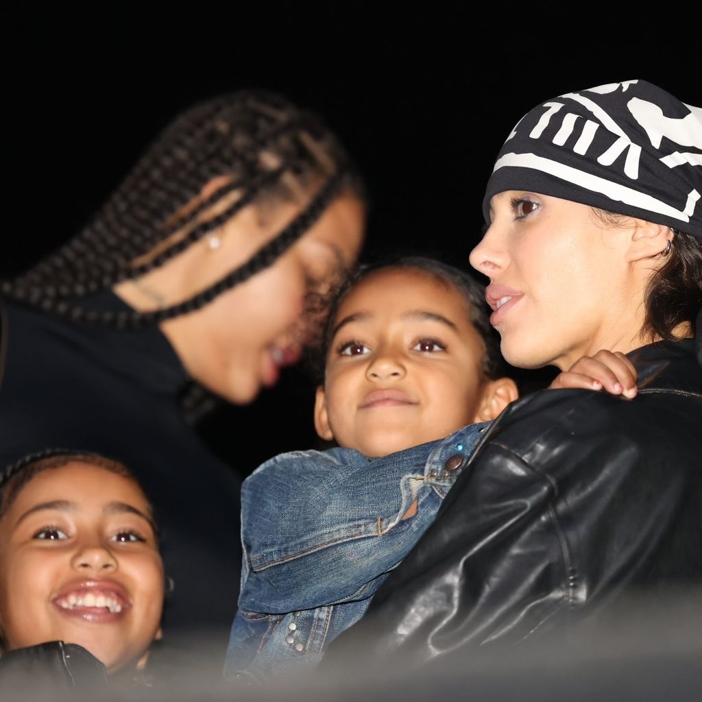 North West, Chicago West und Bianca Censori