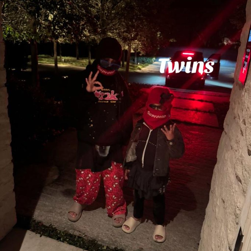 North West und Chicago West, im Januar 2024