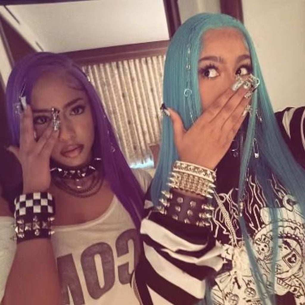 North West und ihre Freundin Sophia, April 2026