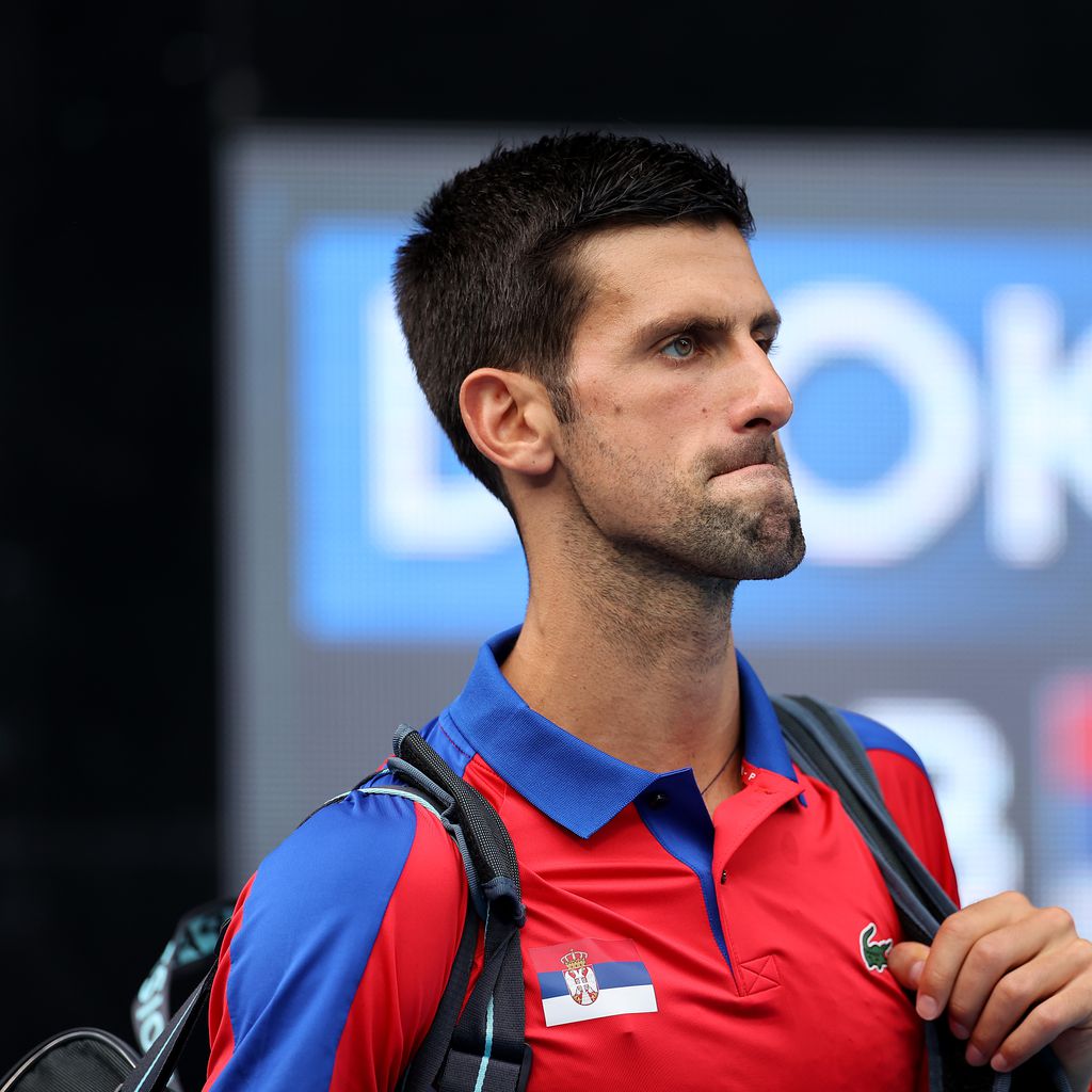 Novak Djokovic bei den Olympischen Spielen im Juli 2021