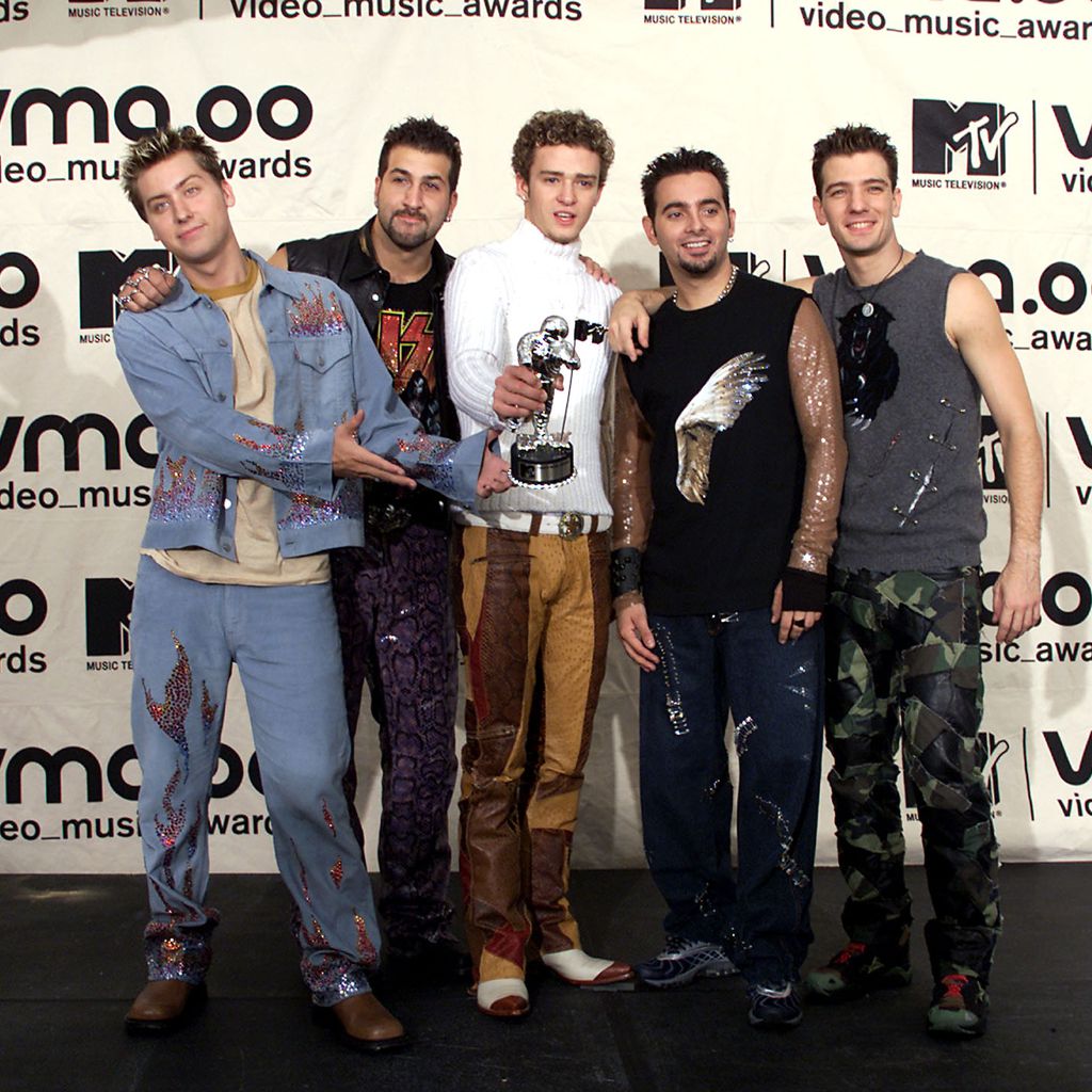 *NSYNC bei den MTV VMAs im September 2000