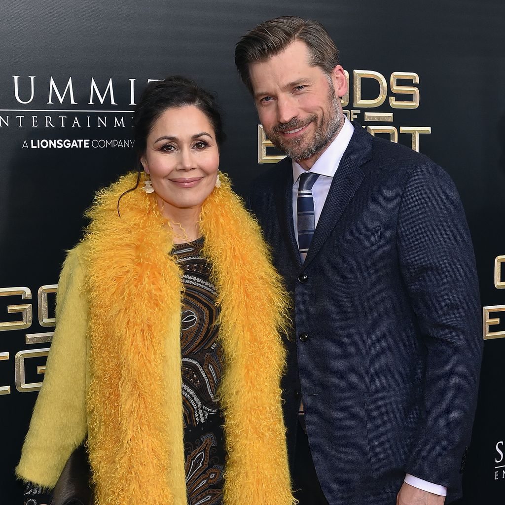 Nukaaka Coster-Waldau und Nikolaj Coster-Waldau im Februar 2016 in New York