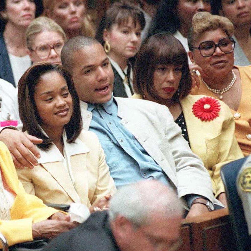 O.J. Simpsons Tochter Arnelle, Sohn Jason und seine Ex-Frau Marguerite Simpson Thomas
