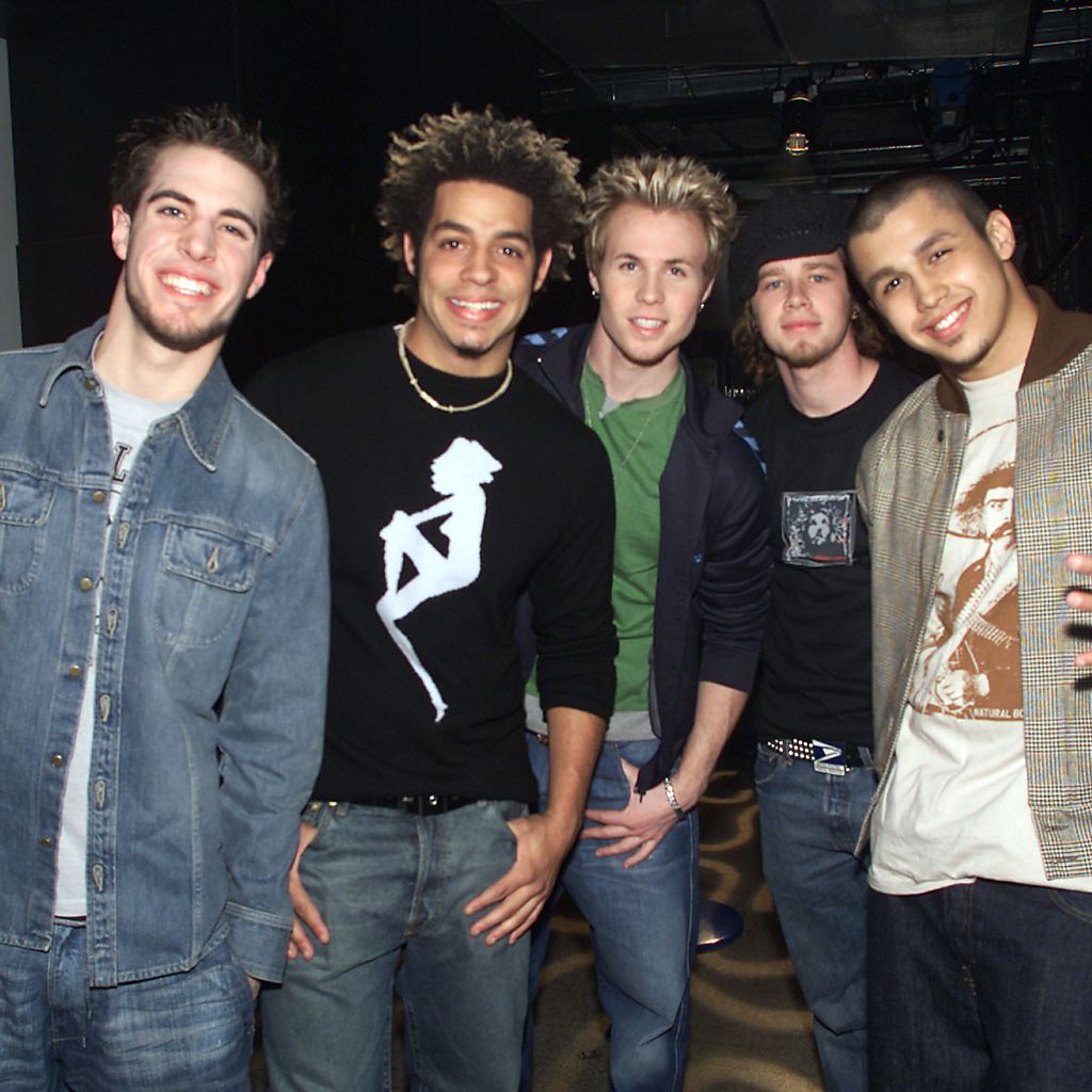 O-Town (Dan Miller, Trevor Penick, Ashley Parker Angel, Jacob Underwood und Erik-Michael Estrada)