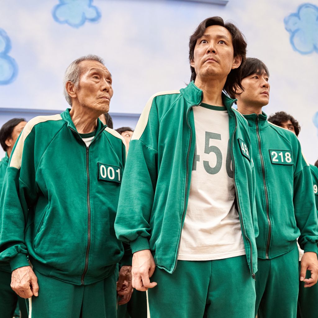 O Yeong-su und Lee Jung-Jae in der der erste Staffel "Squid Game"