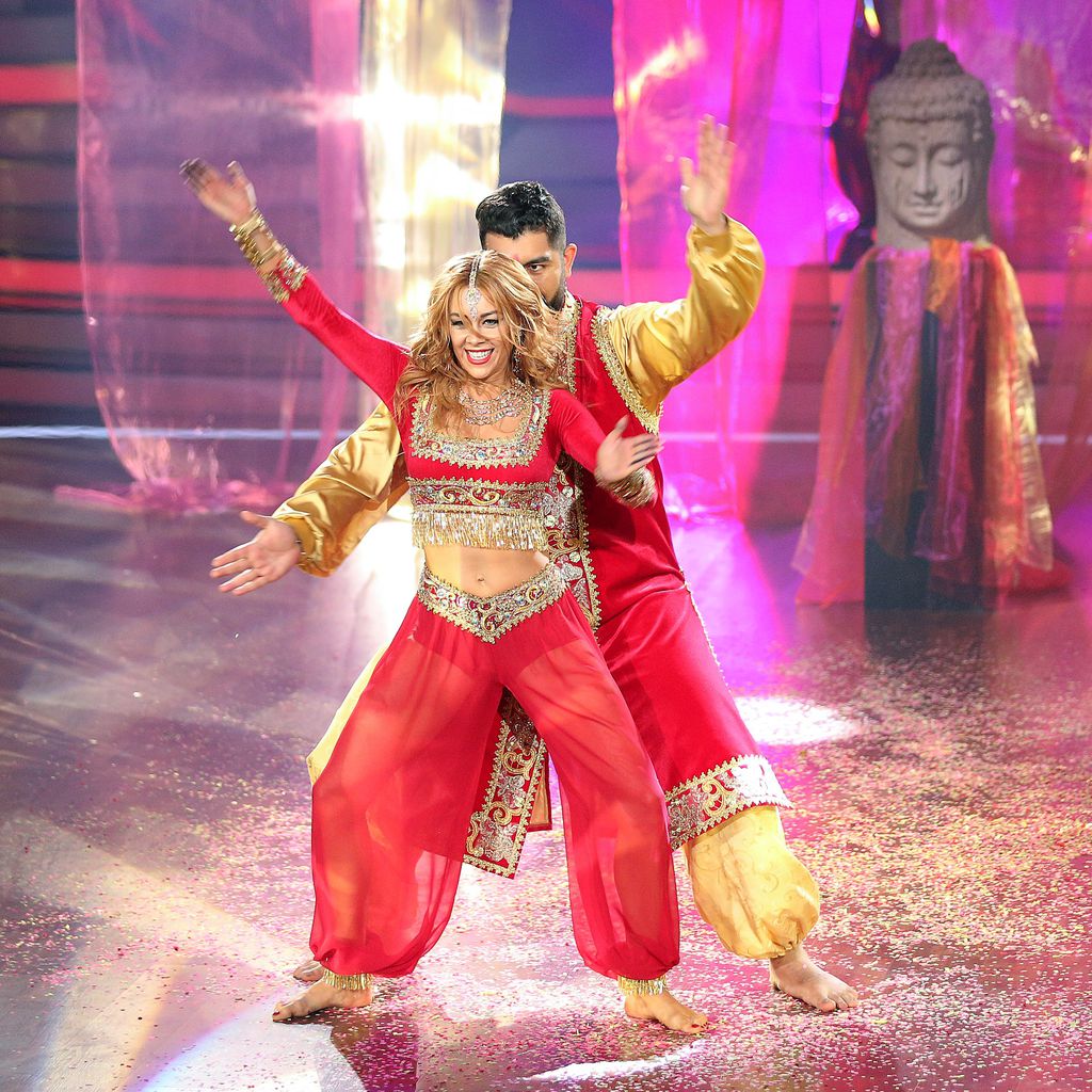 Oana Nechiti und Faisal Kawusi bei "Let's Dance" 2017