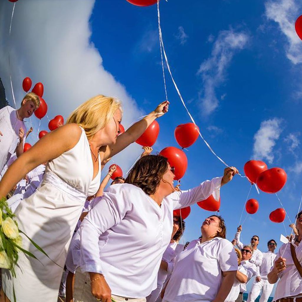Obi und Vera Int-Veen an ihrem Hochzeitstag im Mai 2016 auf Mallorca