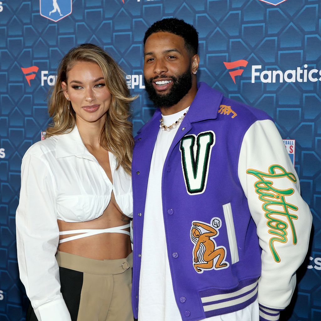 Lauren Wood und Odell Beckham Jr. im Juli 2022
