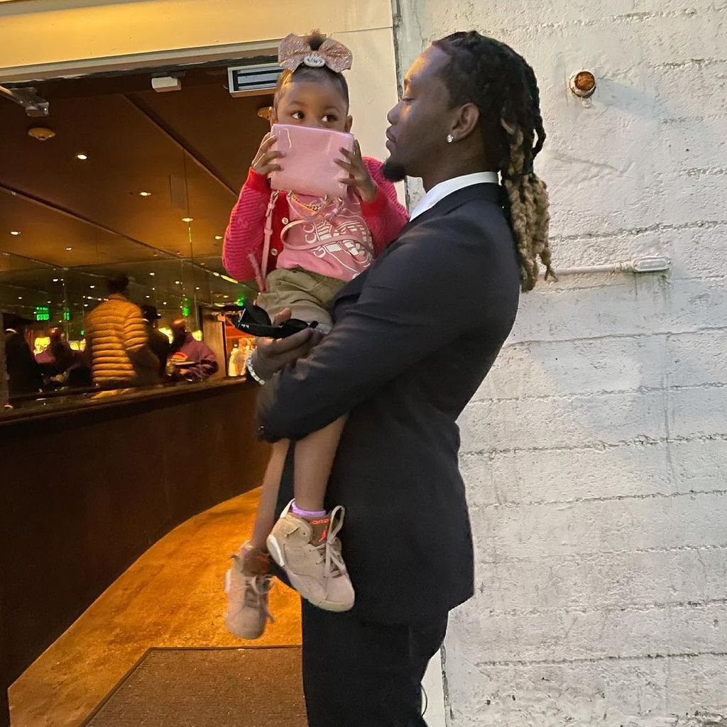 Offset mit seiner Tochter Kulture