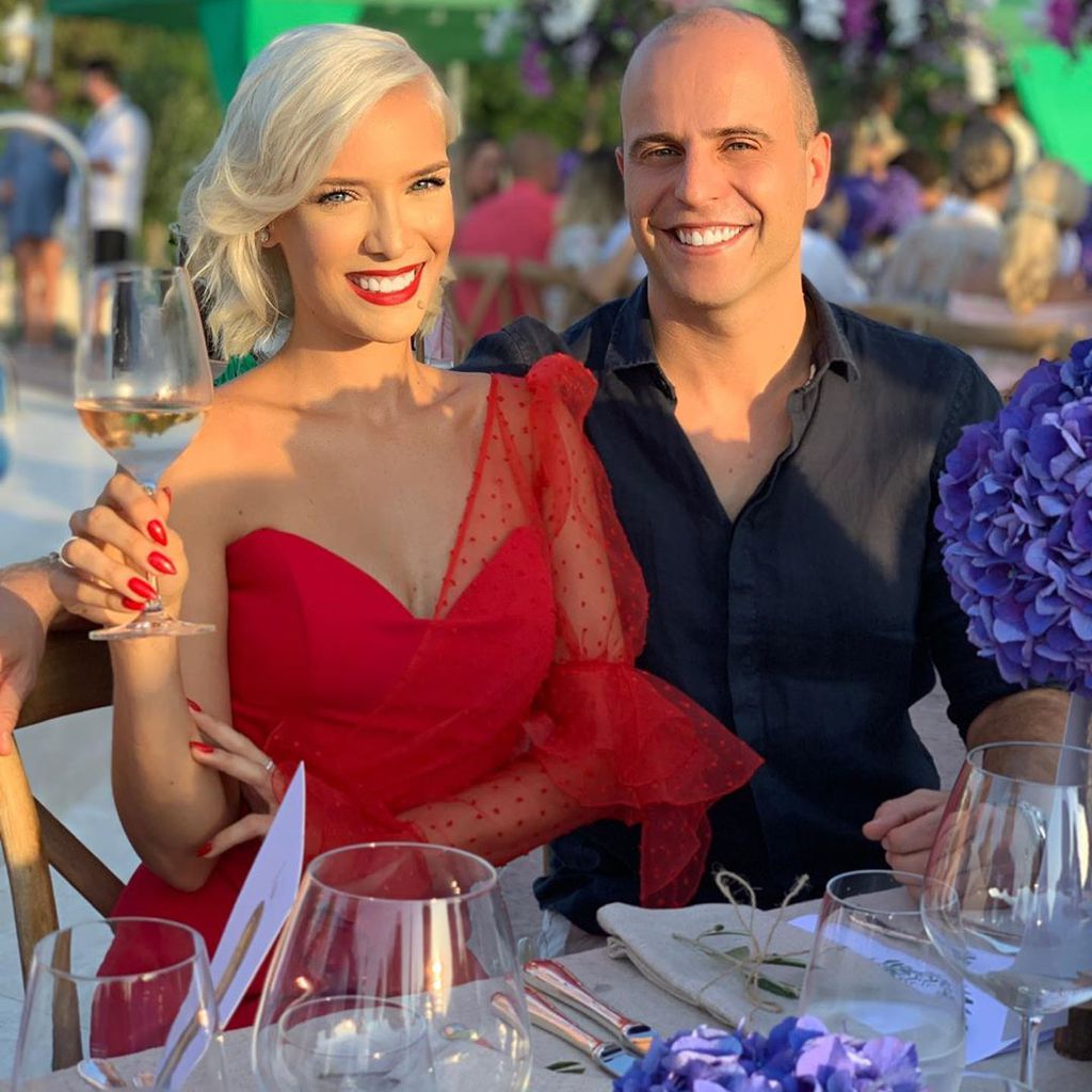Oksana Kolenitchenko und ihr Mann Daniel in St. Tropez im Juni 2019