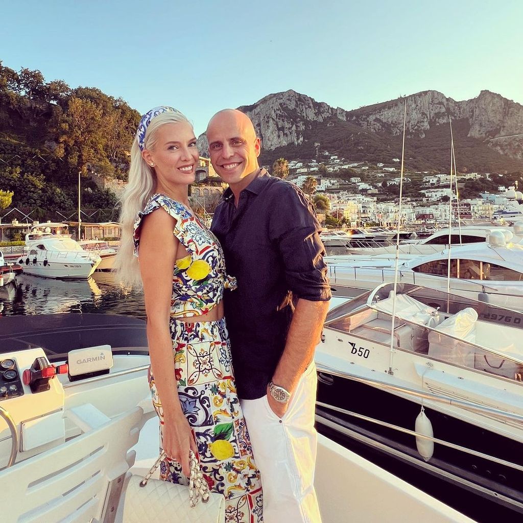Oksana und Daniel Kolenitchenko im Juli 2022